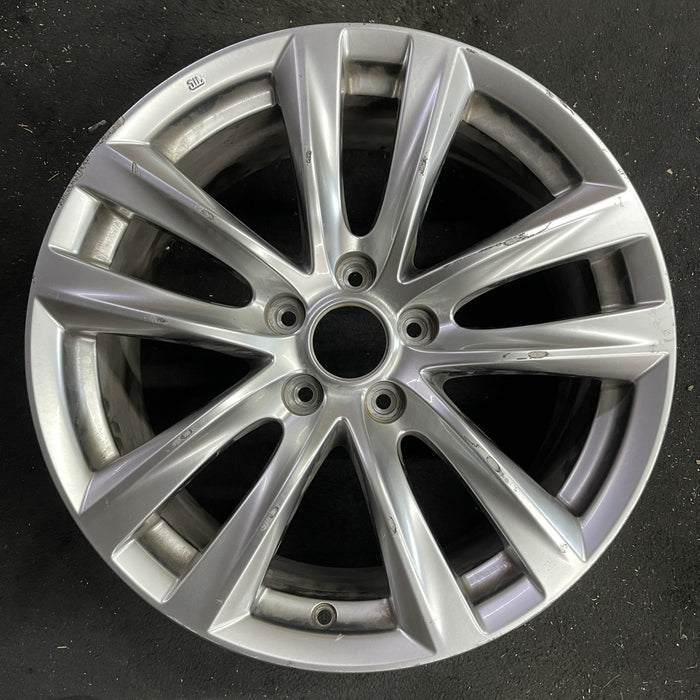 18" INFINITI Q70 15-19 18x8 , , SWB Original OEM Wheel Rim - Angle View