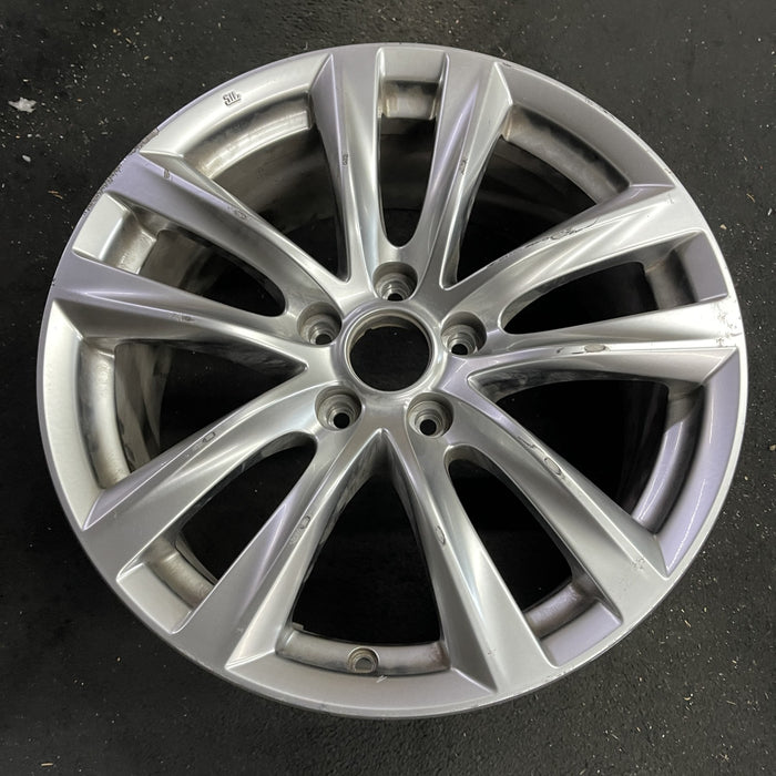 18" INFINITI Q70 15-19 18x8 , , SWB Original OEM Wheel Rim - Side Profile