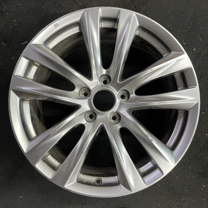 18" INFINITI Q70 15-19 18x8 , , SWB Original OEM Wheel Rim - Angle View