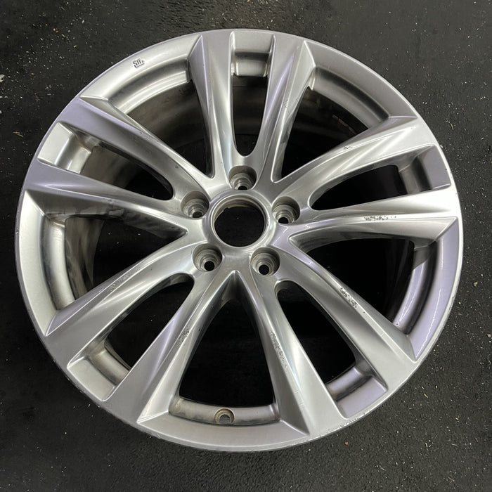 18" INFINITI Q70 15-19 18x8 , , SWB Original OEM Wheel Rim - Side Profile
