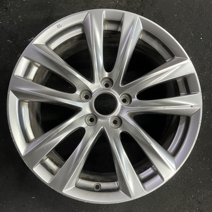 18" INFINITI Q70 15-19 18x8 , , SWB Original OEM Wheel Rim - Angle View