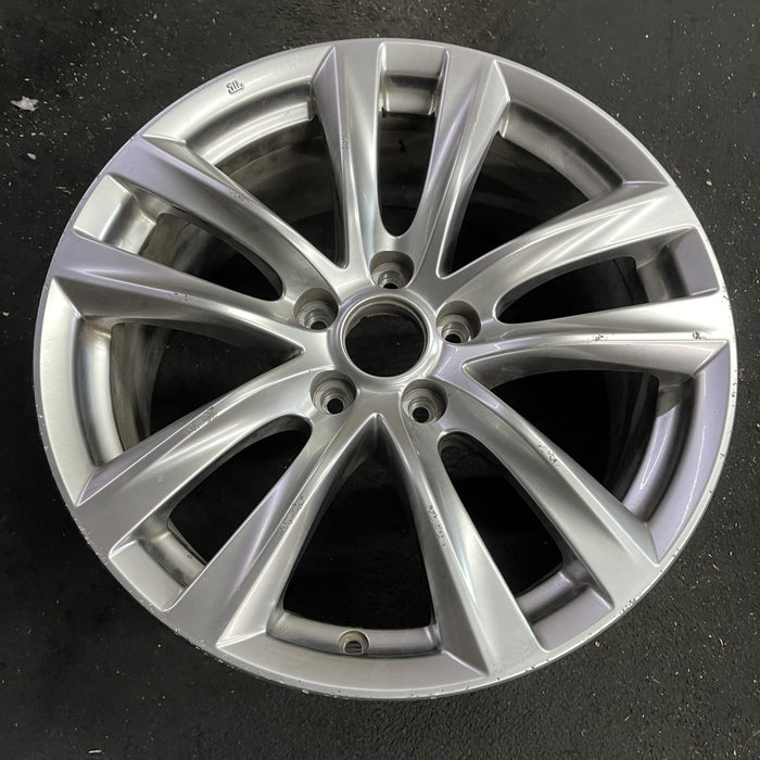 18" INFINITI Q70 15-19 18x8 , , SWB Original OEM Wheel Rim - Side Profile