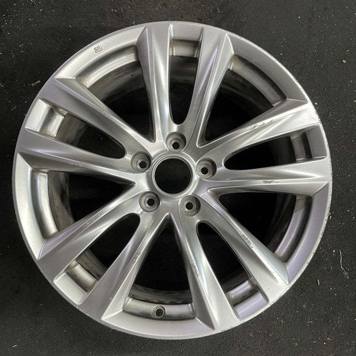 18" INFINITI Q70 15-19 18x8 , , SWB Original OEM Wheel Rim - Angle View