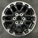 18" SEQUOIA 23-24 18x7.5, 6 double spoke, black Original OEM Wheel Rim - Front View