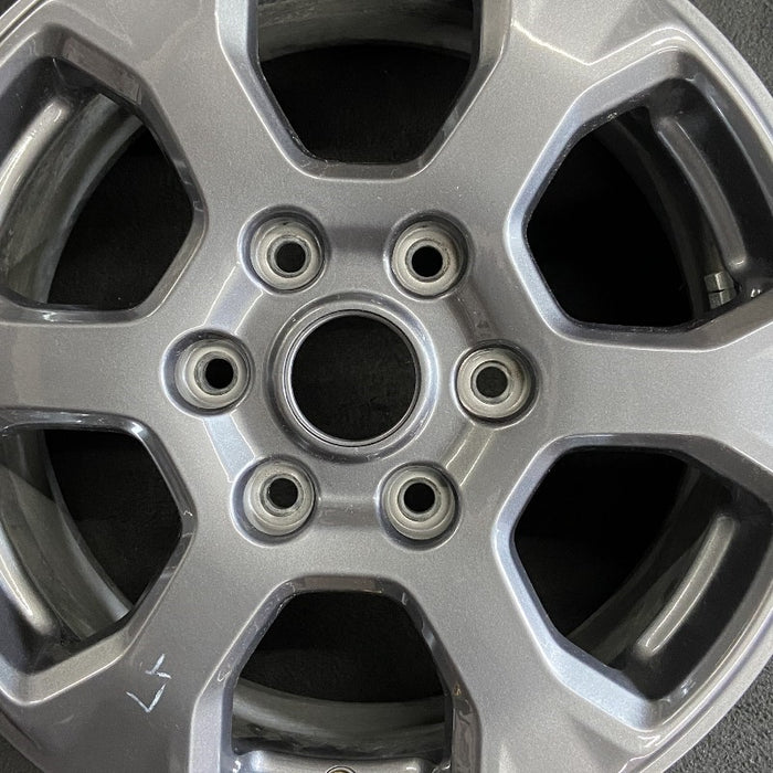 17" BRONCO 21-24 17x7.5, aluminum , gray Original OEM Wheel Rim