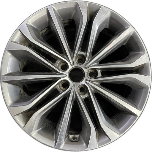 18" G80 17 18x8 Original OEM Wheel Rim - Front View