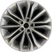 18" G80 17 18x8 Original OEM Wheel Rim - Front View
