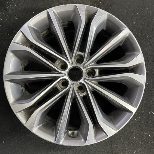 18" G80 17 18x8 Original OEM Wheel Rim - Angle View