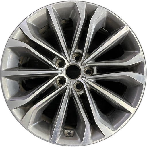 18" G80 17 18x8 Original OEM Wheel Rim - Front View