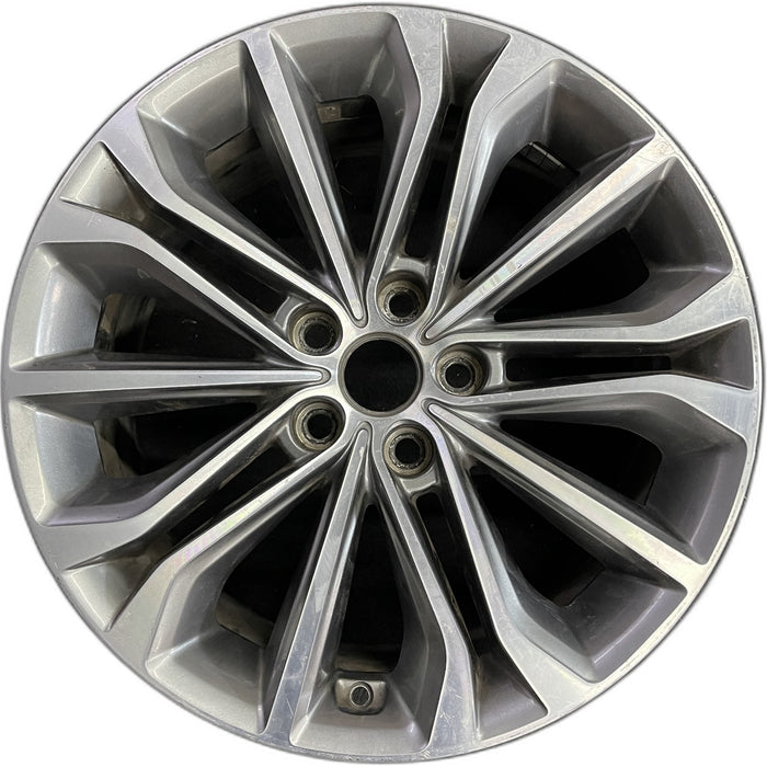 18" G80 17 18x8 Original OEM Wheel Rim - Front View