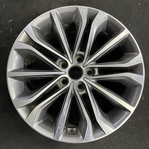 18" G80 17 18x8 Original OEM Wheel Rim - Angle View