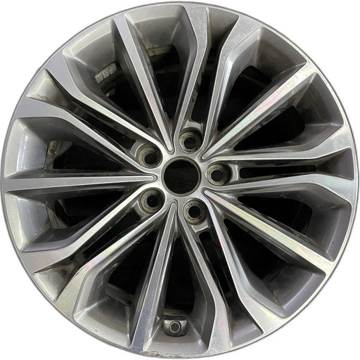 18" G80 17 18x8 Original OEM Wheel Rim - Front View