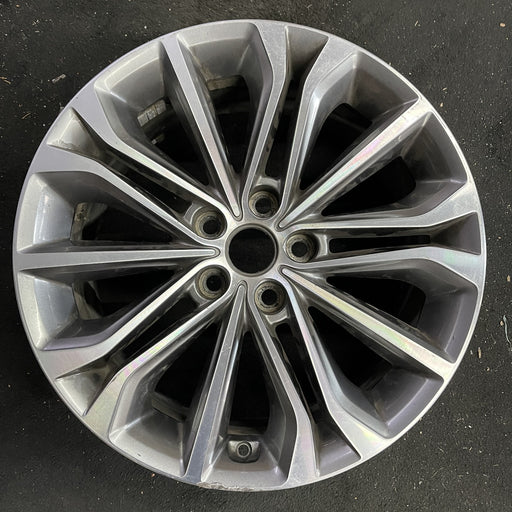 18" G80 17 18x8 Original OEM Wheel Rim - Angle View