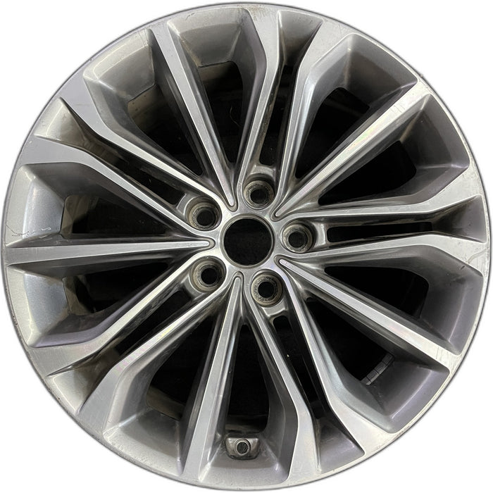 18" G80 17 18x8 Original OEM Wheel Rim - Front View