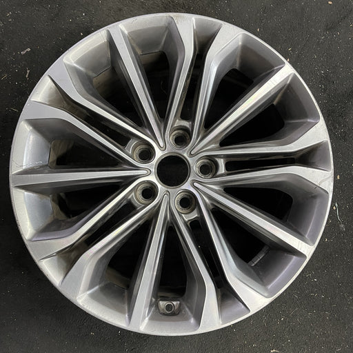 18" G80 17 18x8 Original OEM Wheel Rim - Angle View