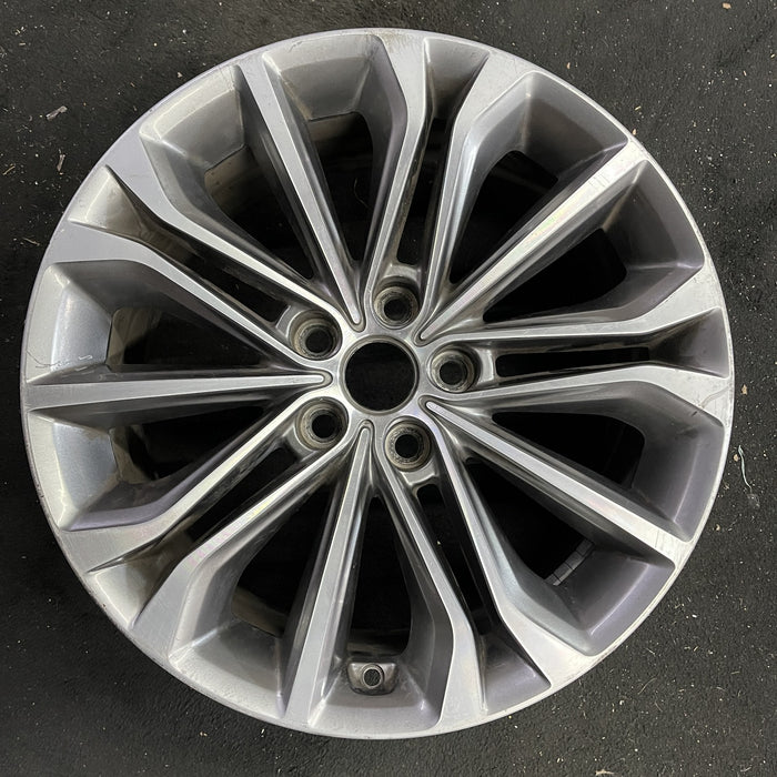 18" G80 17 18x8 Original OEM Wheel Rim - Angle View