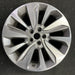 18" ENCORE 17-18 18x7 aluminum 10 spoke gray inlay Original OEM Wheel Rim - Front View