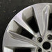 18" ENCORE 17-18 18x7 aluminum 10 spoke gray inlay Original OEM Wheel Rim - Side Profile