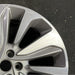 18" ENCORE 17-18 18x7 aluminum 10 spoke gray inlay Original OEM Wheel Rim - Close-Up Detail