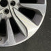 18" ENCORE 17-18 18x7 aluminum 10 spoke gray inlay Original OEM Wheel Rim - Back View