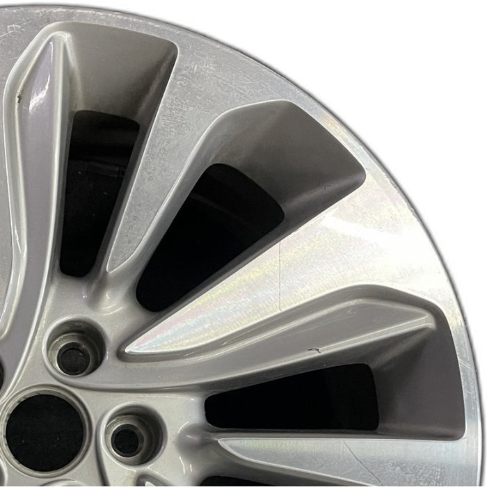 18" ENCORE 17-18 18x7 aluminum 10 spoke gray inlay Original OEM Wheel Rim