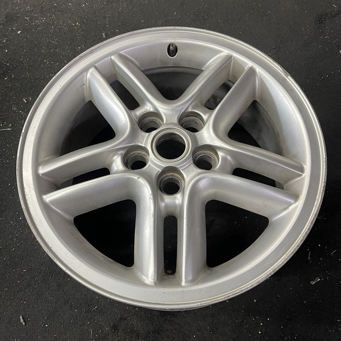18" LAND ROVER 03-04 , alloy , 18x8, 10 spoke , 1 piece Original OEM Wheel Rim