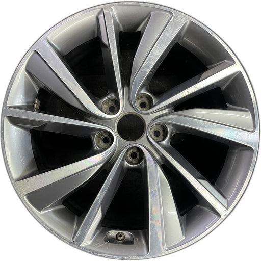 18" SANTA FE 19 18x7.5 , SWB Original OEM Wheel Rim - Front View