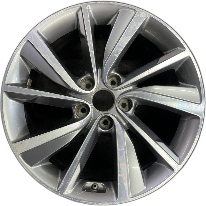 18" SANTA FE 19 18x7.5 , SWB Original OEM Wheel Rim - Front View