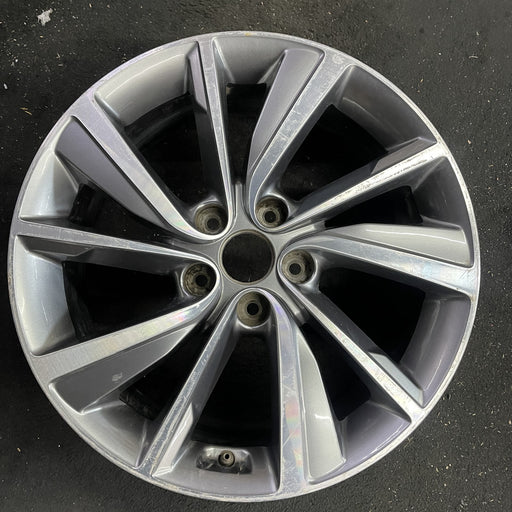 18" SANTA FE 19 18x7.5 , SWB Original OEM Wheel Rim - Angle View