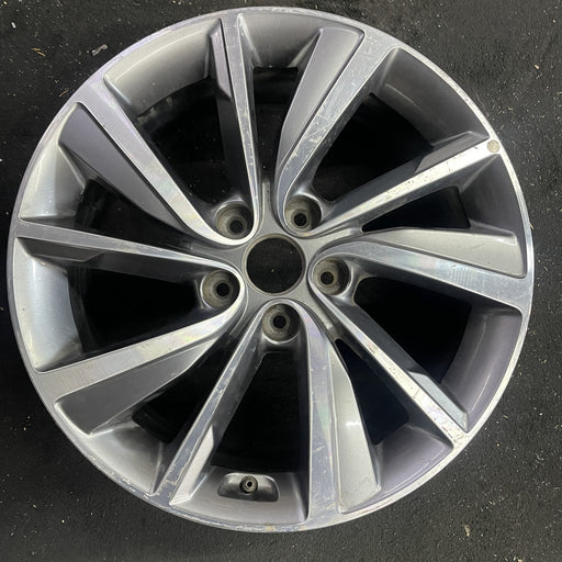 18" SANTA FE 19 18x7.5 , SWB Original OEM Wheel Rim - Angle View