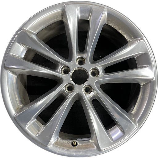 20" EXPLORER 18-19 20x8.5, , 10 spoke, polished Original OEM Wheel Rim - Front View