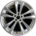 20" EXPLORER 18-19 20x8.5, , 10 spoke, polished Original OEM Wheel Rim - Front View
