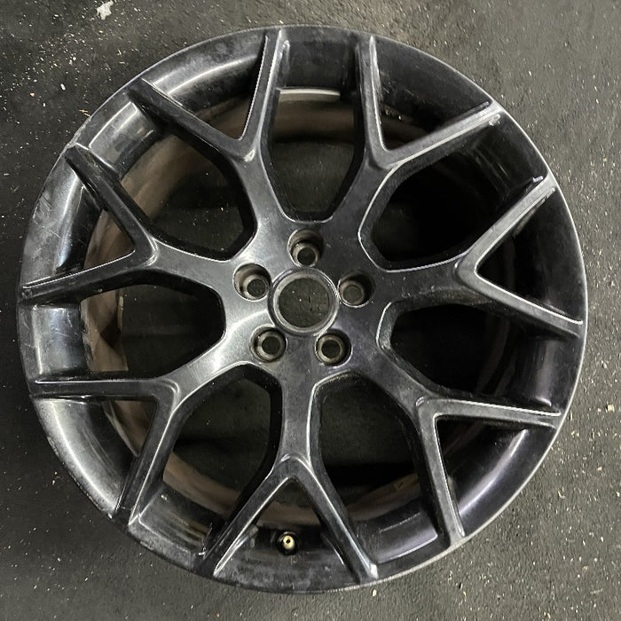 19" F TYPE 14-17 19x9.5 alloy 7 Y spoke black Original OEM Wheel Rim - Additional View