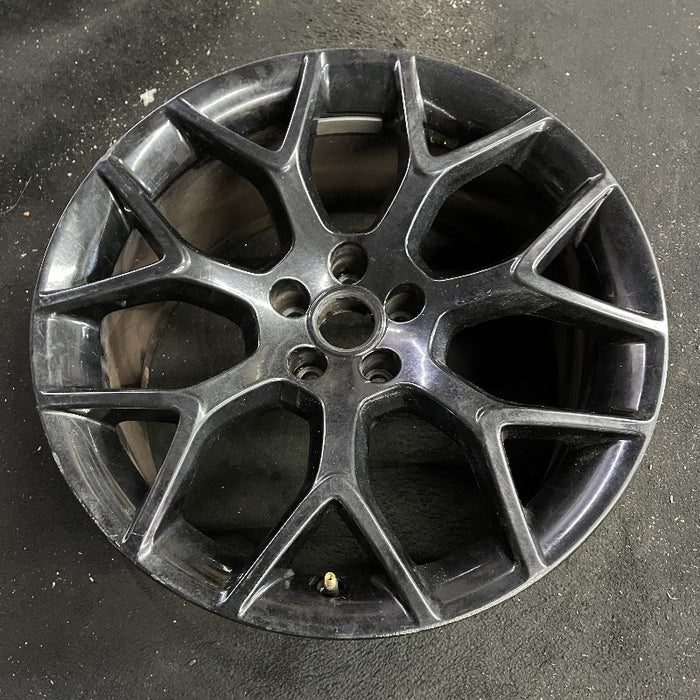 19" F TYPE 14-17 19x9.5 alloy 7 Y spoke black Original OEM Wheel Rim - View 7