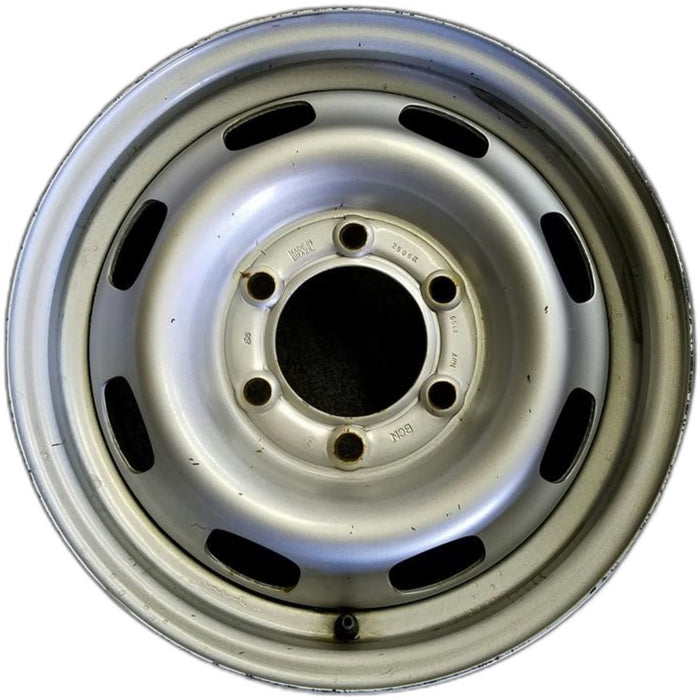 15" CANYON 04-08 15x6, Original OEM Wheel Rim - Front View