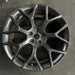 19" F TYPE 14-17 19x9.5 alloy 7 Y spoke black Original OEM Wheel Rim - Front View