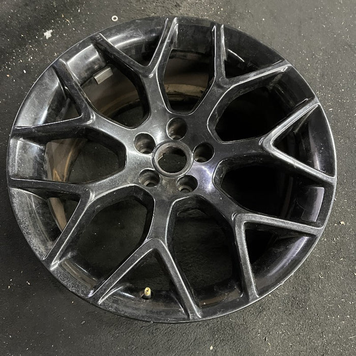19" F TYPE 14-17 19x9.5 alloy 7 Y spoke black Original OEM Wheel Rim - View 7