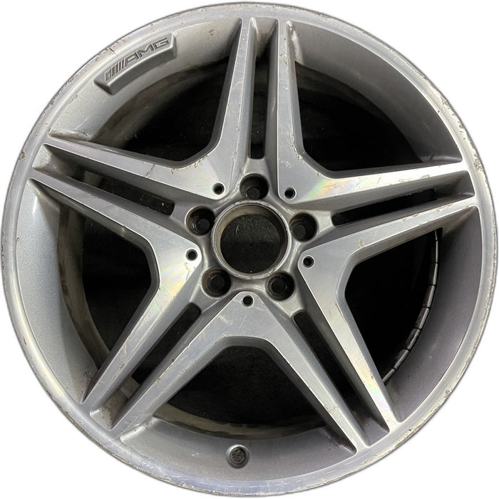 18" MERCEDES B-CLASS 15 246 Type; , 18x7.5, 10 spoke, AMG Original OEM Wheel Rim - Front View