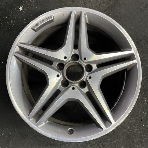 18" MERCEDES B-CLASS 15 246 Type; , 18x7.5, 10 spoke, AMG Original OEM Wheel Rim - Angle View