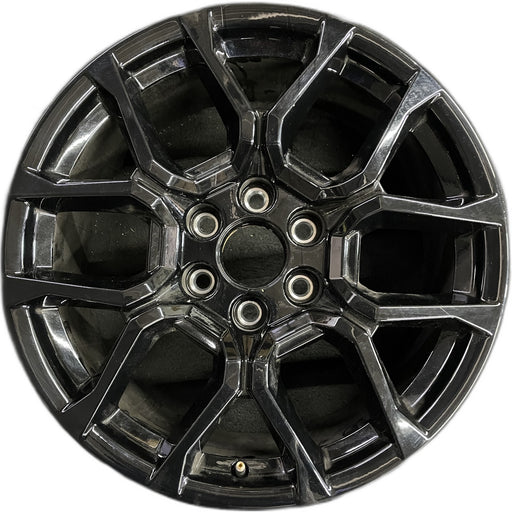20" CANYON 23-24 20x9, black Original OEM Wheel Rim - Front View