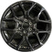 20" CANYON 23-24 20x9, black Original OEM Wheel Rim - Front View