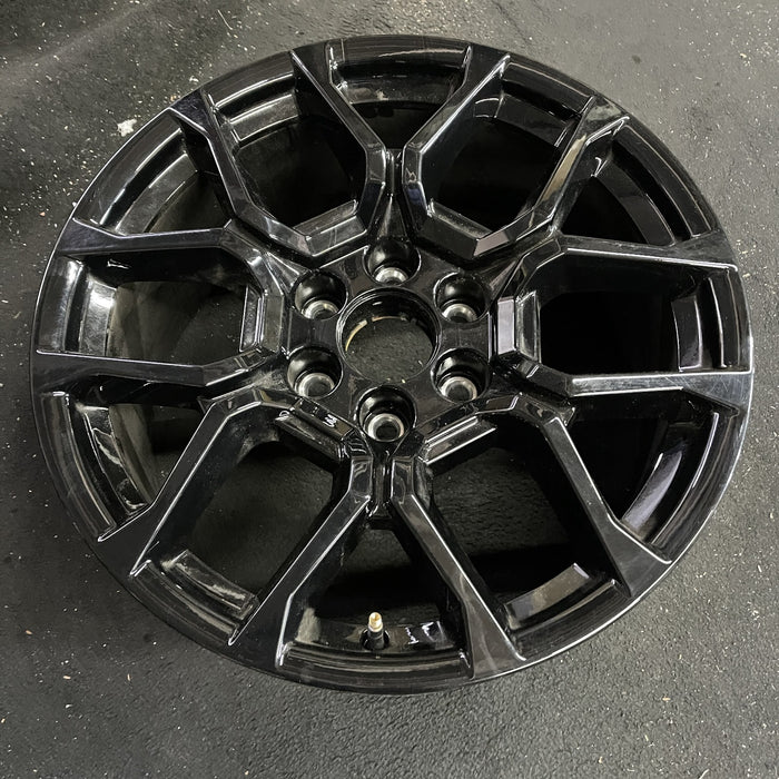 20" CANYON 23-24 20x9, black Original OEM Wheel Rim - Side Profile