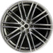 21" PORSCHE MACAN 19-21 21x9.5 , 20 spoke, straight spoke Original OEM Wheel Rim - Front View