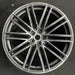 21" PORSCHE MACAN 19-21 21x9.5 , 20 spoke, straight spoke Original OEM Wheel Rim - Angle View