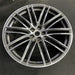 21" PORSCHE MACAN 19-21 21x9.5 , 20 spoke, straight spoke Original OEM Wheel Rim - Side Profile