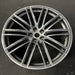 21" PORSCHE MACAN 19-21 21x9.5 , 20 spoke, straight spoke Original OEM Wheel Rim - Close-Up Detail