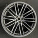 21" PORSCHE MACAN 19-21 21x10 , 20 spoke, straight spoke Original OEM Wheel Rim - Angle View