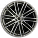 21" PORSCHE MACAN 19-21 21x10 , 20 spoke, straight spoke Original OEM Wheel Rim - Front View