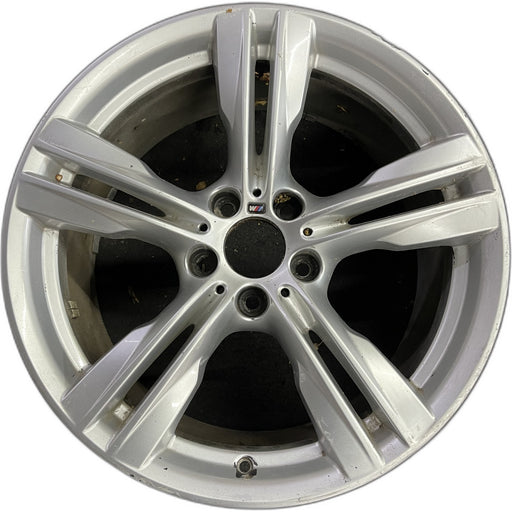 19" BMW X5 14-18 19x9 , 5 spoke, double spoke Original OEM Wheel Rim - Front View