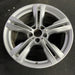 19" BMW X5 14-18 19x9 , 5 spoke, double spoke Original OEM Wheel Rim - Side Profile